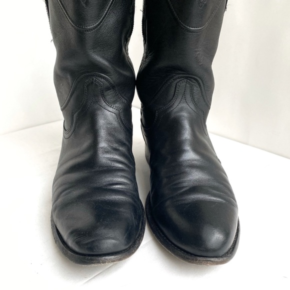 Tecovas The Earl Leather Western Roper Boots - Picture 4 of 8